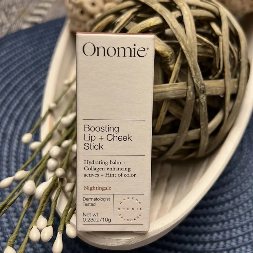 Onomie‎ Boosting Lip + Cheek Stick - Nightingale Nude